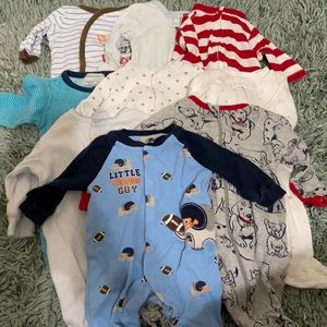 9 sleep & play Carters, Wonder Nation, Old Navy,…